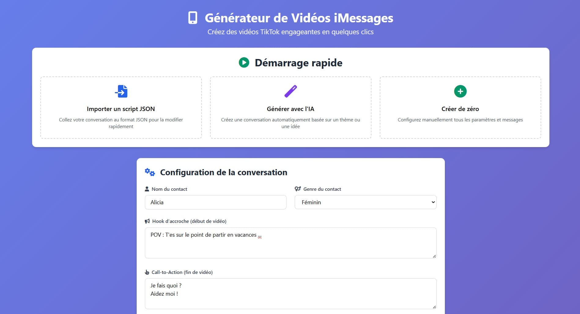 I-message video generator - preview 4
