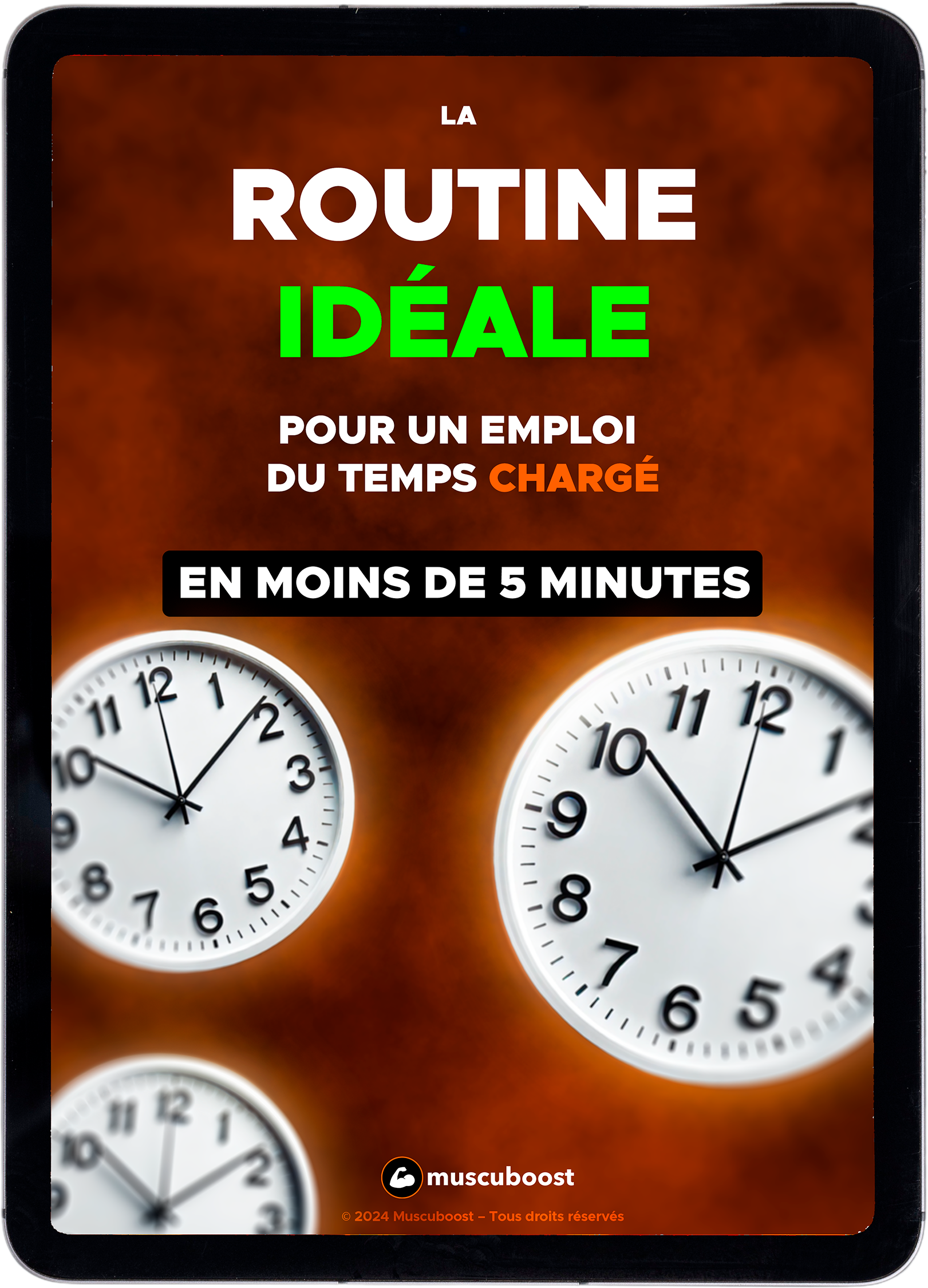 La routine idéale pour un emploi du temps chargé